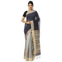 ग्रे साड़ी