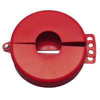 Gate valve lockout