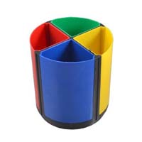 Plastic pen holder
