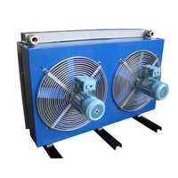 Air cooled oil cooler