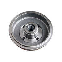 Rear hub drum
