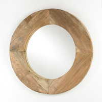 Wooden mirrors