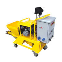Plaster spraying machine