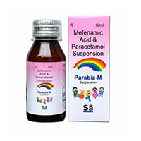 Mefenamic paracetamol syrup