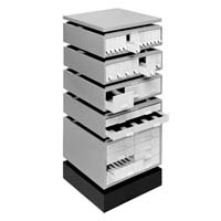 Slide storage rack