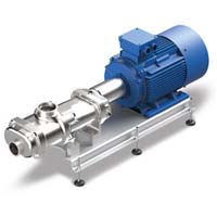 Twin screw pump