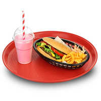 Fast food plate