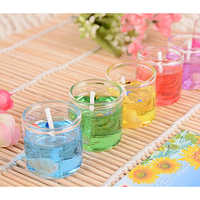 Gel wax candle