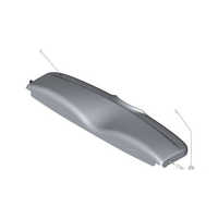 Rear parcel tray