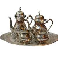 Brass tea set