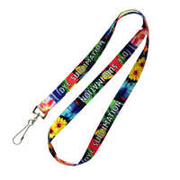Sublimated lanyard