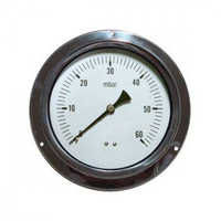 Compound pressure gauge