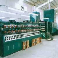 Wire enamelling plant