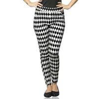 मुद्रित जेगिंग्स