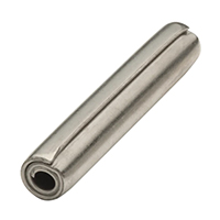 Coiled spring pins
