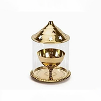 Brass akhand diya