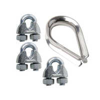 Wire rope clips