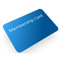 Pvc membership cards