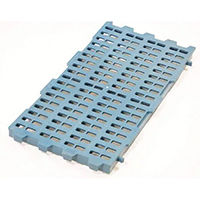 Plastic slatted floor