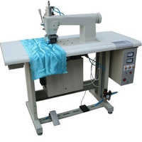 Woven bag sewing machine