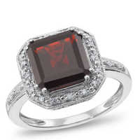Garnet ring