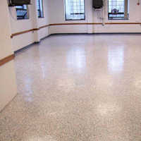 Non metallic floor hardener