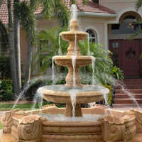Sandstone fountain