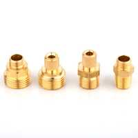 Brass gas components