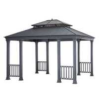 Steel gazebo