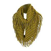 Fringed scarves