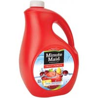 Minute maid fruit juice