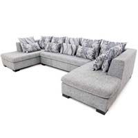 U shaped sofa set