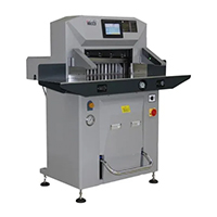 Hydraulic paper cutting machine