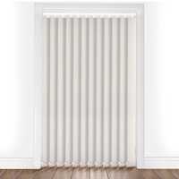 Wooden vertical blinds
