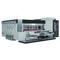 Printing slotting die cutting machine