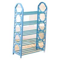 Plastic shoe rack