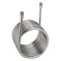 Titanium cooling coil