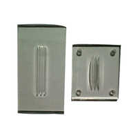 Prismatic gauge glass