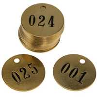 Brass tags