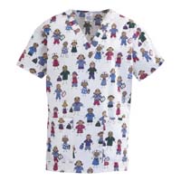 Scrub tops