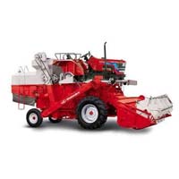 Mahindra harvester