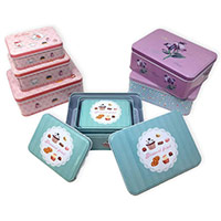 सजावटी टिन कंटेनर