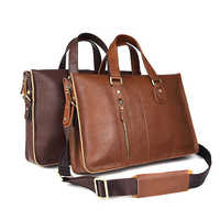 Leather computer bags