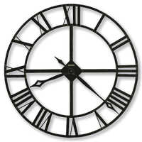 Iron wall clock