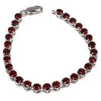 Garnet bracelet