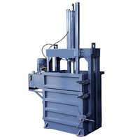 Scrap baling press