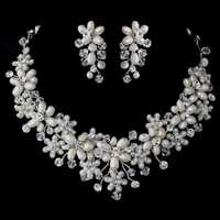 Beaded necklace set