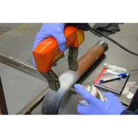 Magnetic particle inspection
