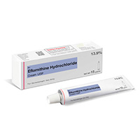 Eflornithine hydrochloride cream