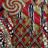 Real wax print fabric